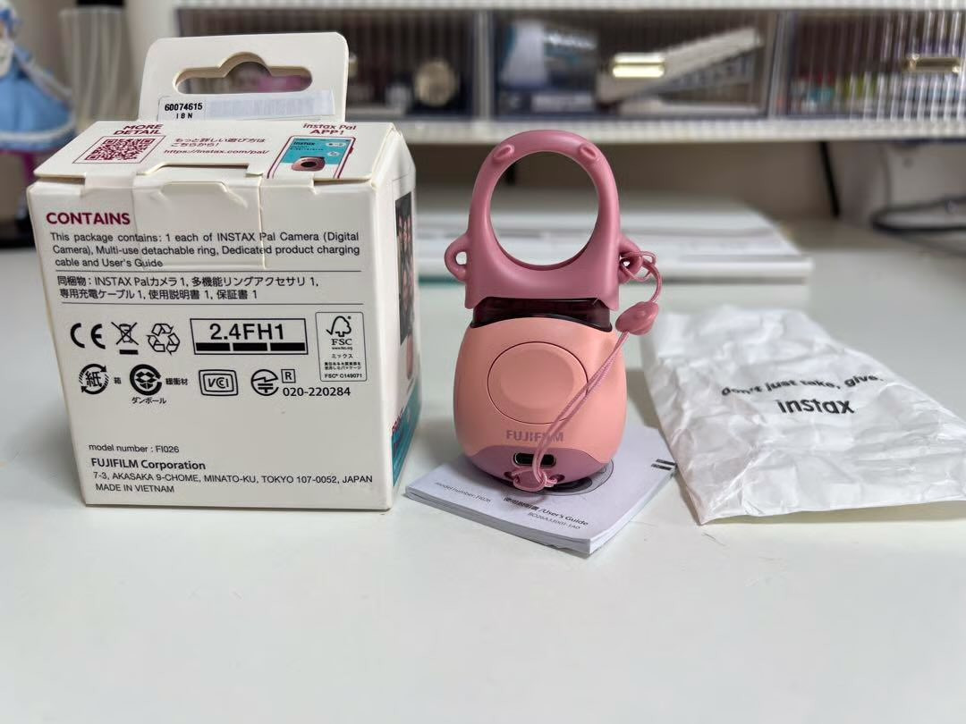 Fujifilm instax Pal
New (open box) not used
50,000 IQD
توصیل موجود


**إذا كنت صاحب هذا الإعلان وتريد حذفه لأي سبب، رجاءا أرسل رسالة إلى الدعم الفني**