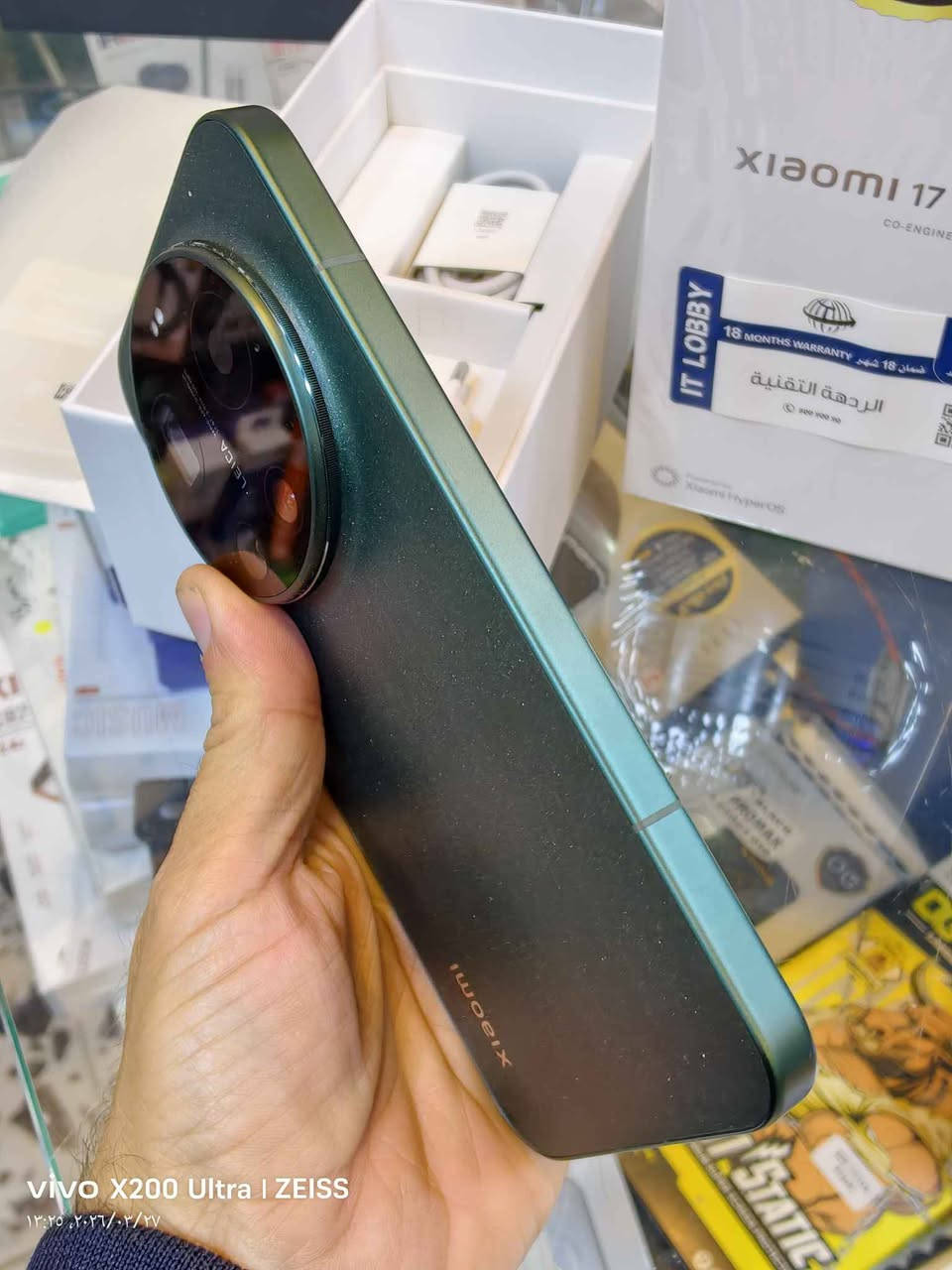 شاومي 17 الترا
النسخة العالمية.
مستخدم يوم واحد فقط
512
ملحقات غير مستخدمة
السعر 1650,000/اسعار ثابتة
الملك سنتر /السيدية
*********** بغداد, العراق
