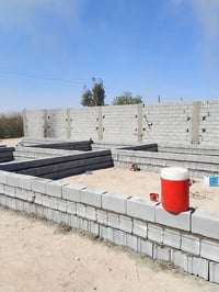 خلفة بناء • بلوك فرمستون لباخ • البصرة