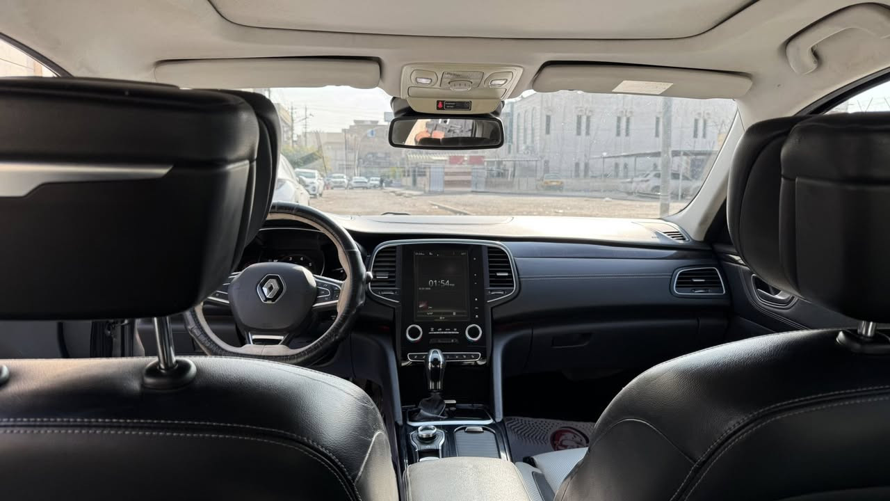 رينو تاليسمان 2018 شركة المهند
اللون : نفطي  
السيارة فوول مواصفات
لون الداخل : أسود وابيض
المواصفات :
*شاشة كبيرة ايباد  
*داتا شو  
*كشنات امامية كهرباء
 * كشنات امامية مساج 
* كشنات امامية وخلفية تدفئة وتبريد
* نظام أوتو بارك
* قطعتين تبريد
 * ثلاجة صغيرة 
* انارة محيطية متغيرة الالوان 
* بردة خلفية اصلي شركة
* ليدات امامية لايت ودعامية
* لايتات زينون اصلي عالي وناصي
* أوتو لايت
 *كشافات ضباب اوتو مع الاشارات الجانبيه والرجوع للخلف 
* كاميرا خلفية
* حساسات امامي وخلفي وجانبي
* بانوراما
* تحكمات ستيرن
* كروز سرعة ومحدد سرعة 
* اشارات مرايا
 * مرايا جانبية شفط 
*  هاندبريك بصمة
خمس  انظمة قيادة  
ماشية 109,000الف قابلة للزيادة 
محرك وكير وكهربائيات على البلاد 
ضرر جاملغ خلفي 
سعر 11500 $ وبي مجال
سياره باسمي مكانها بغداد
سنويه تنتهي 2026
***********
