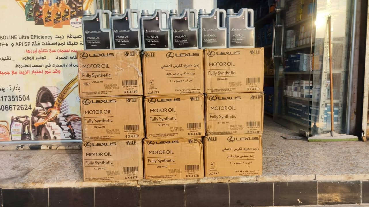 تـوفـر لـديـنا توصيل الى جميع المحافظات 🛵
جـملـة_مـفـرد
تـوفـر لديـنـا زيوت تيوتا ولكزز اليابانيه🛢️✅🇯🇵
الاحجام الـمـتوفـره✅
5/30 جـملـة 22,500/مـفـرد 24,000🟢
10/30 جـمـلة22,500/مـفـرد24,000🟢
5/40 جـمـلة22,500/مـفـرد24,000🟢
0/16 جـمـلة22,500/مـفـرد24,000🟢
هـايـدرولـيك ws جـمـلة22,500/مـفـرد24,000🟢
هـايـدرولـيكcvt جـمـلة22,500/مـفـرد24,000🟢
للاستفسار الاتصال على الارقام الاتية☎️:
واتساب:‪0785 310 9065📞📠
الاتصال‏:‪0785 310 9065 📞
يـتوفـر تـوصيـل لجـمـيع المـحـافـضـات🚛
