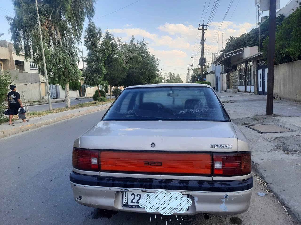 مازدا حجم ٣٢٣ سياره مال بيت محرك سيفيا ١٦٠٠ كير عادي السياره جاهزه من جميع النواحي كير محرك حداديه كله شرط سياره حلوه داخلها خارجها كله نضيف سعر السياره ٣٤بيها مجال بيها كاربون بانزين مكان السياره  موصل
***********
