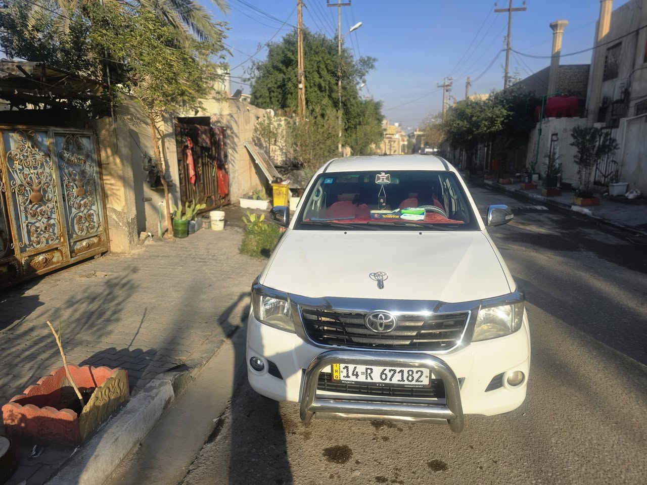 🚗 _للبيع_ 🚗

هايلوكس ٢٠١٤
- كاز كير عادي
- رقم وسنويه حديثة بسمي
- رقم دولي بصرة
- شرط تحويل

السعر: ١٦٥ $$$

الموقع: محافظة البصرة - قضاء الدير

للتواصل:
***********
***********
