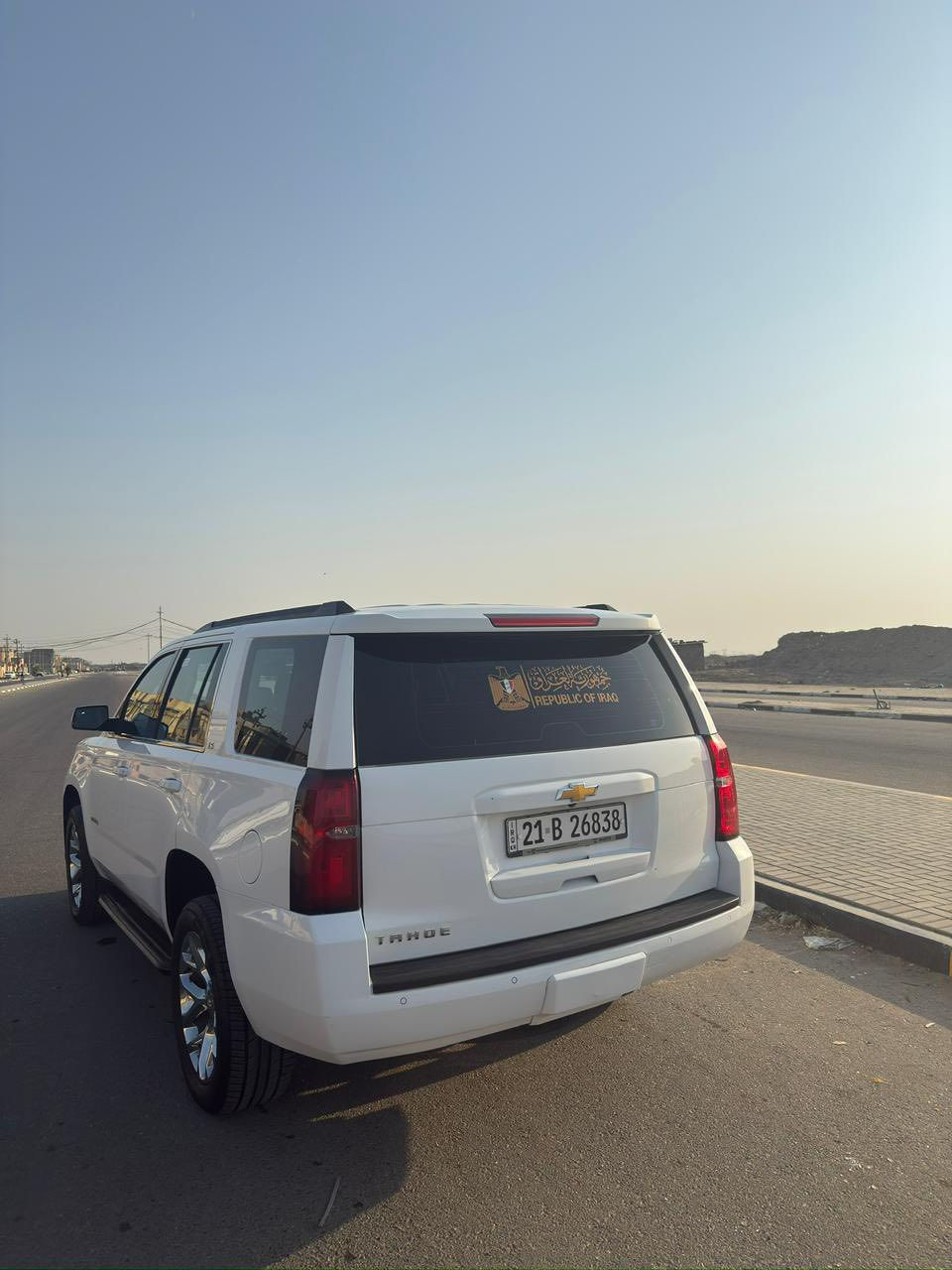 سلام عليكم تاهو موديل 2015 خليجي فئة Ls مواصفات اعتياديه ماشيه 253 رقم سليمانيه عندي بيها وكاله عامه بأسمي تريد وكاله او تحويل حاضر كفاله من صبغ وتبديل عدا بارد بسيط السعر 310 للبيع او للمراوس بـ كوري او امريكي مكان السياره البصره رقم تليفون للاستفسار ***********
