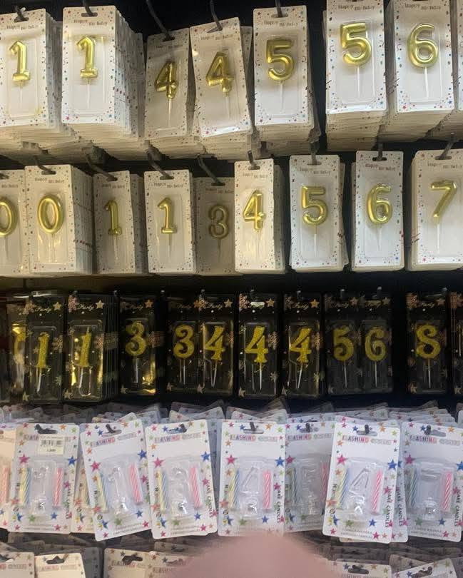 متوفر لدينا الشموع بانواعها مع البالون الارقام والشموع المعطره وهدايا بانواعها والسلل مع الحكليت لصاحب المناسبات والنجاح.شرفونا ✨🍬🍿
📍متوفر الآن – نسعد بخدمتكم
📍حلويات ومكسرات فستقه عنوان السعاده 😍
📍عامريه الفلوجه/داخل سوق عامريه الفلوجه للحجز والاستفسار☎️***********
حياكم الله
