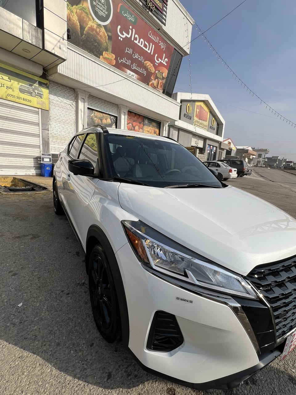 نيسان كيكس موديل 2024 فئة SR فول مواصفات لون ابيض خمس كاميرات
⚡️كلين تايتل بدون سبوغ 

🥇بدون ايرباك

🎰بس ٥ميل ماشي سفر زيروو 

مواصفات : 

*بصمة
*كشنات جلد ابيض 
*كشنات تدفى
*ستيرن تدفه 
*سستم صوت Bose عالمي 
*خمس كاميرات 360درجة 
*حساسات امامية وخلفي 
*هندبريك دكمة 
*اوتو هولد 
*عدادت الكترونية 
وباقي مواصفات معروفة… 

مكان السيارة كركوك  

السعر :١٥٥ $ ومجال بسيط 

للاستفسار الاتصال على الرقم 

***********

***********
