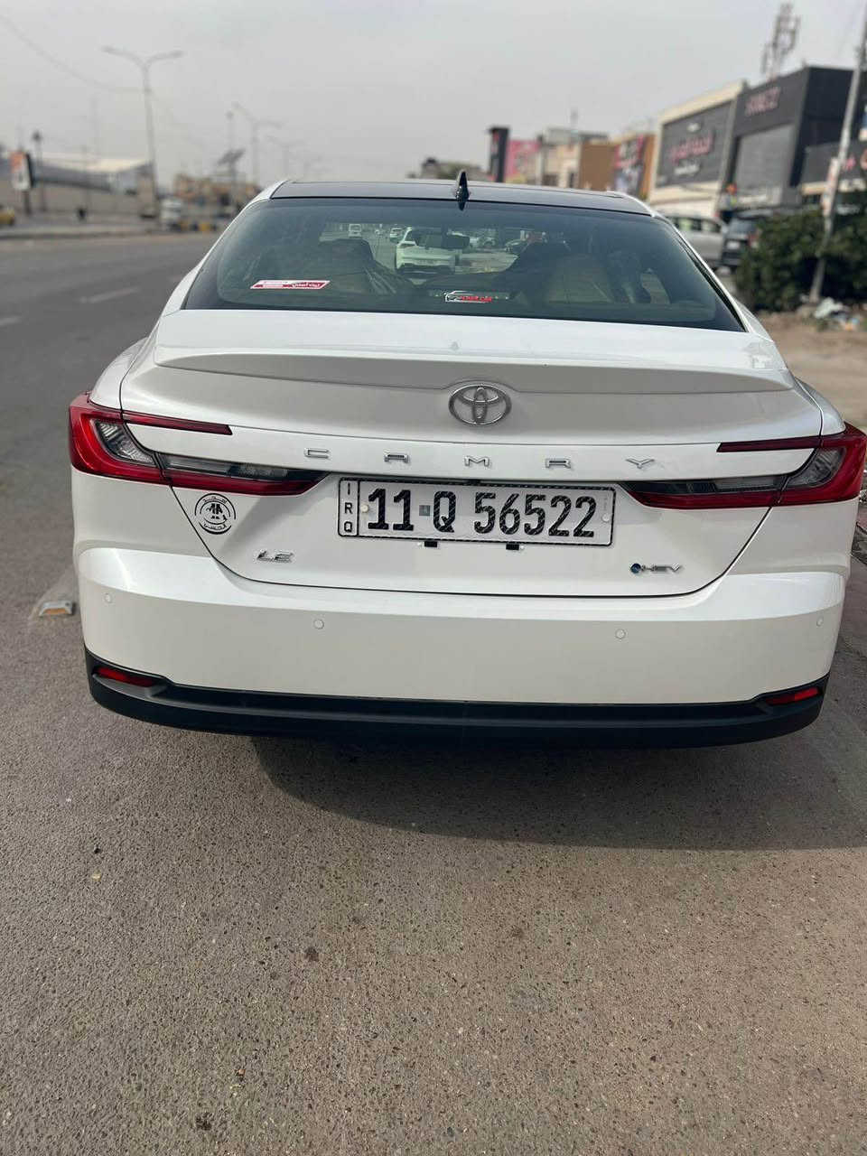 للبيع

تويوتا كامري هايبرد LE موديل 2025

🔹 ياباني أصلي
🔹 وارد عبد اللطيف جميل
🔹 فول مواصفات – سقف بانوراما 
🔹 الموديل: 2025
🔹 اللون: أبيض
🔹 ناقل الحركة: أوتوماتيك
🔹 الوقود: هايبرد (بنزين + كهرباء)
🔹 العداد: 18 الف كيلو

للاستفسار

*********** بغداد, العراق
