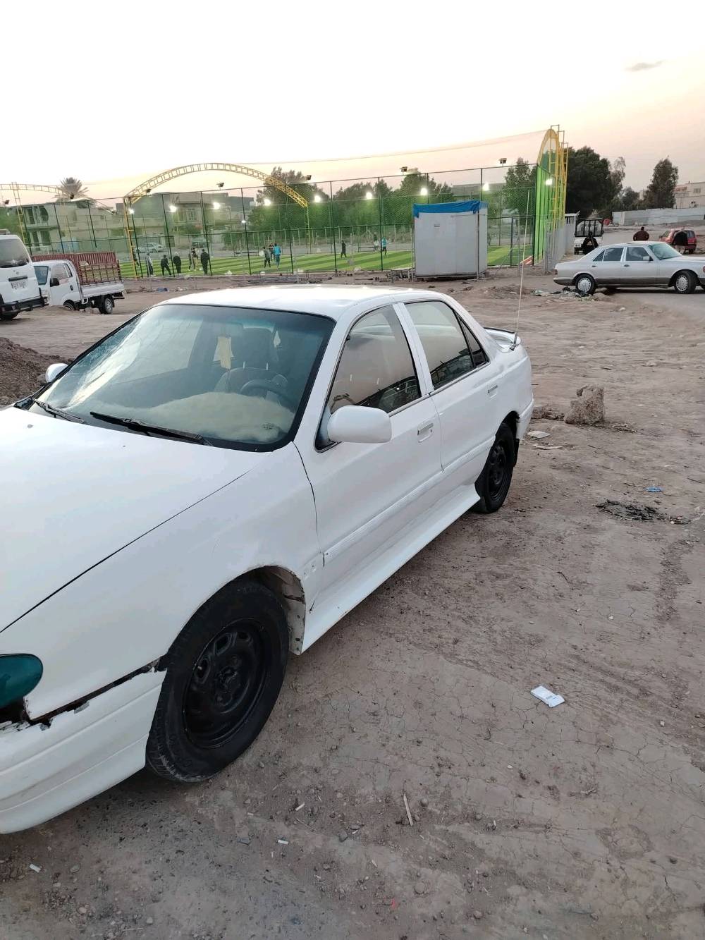 مطلوب سياره النترا دمعه لون اسود وابيض مكاني بغداد 