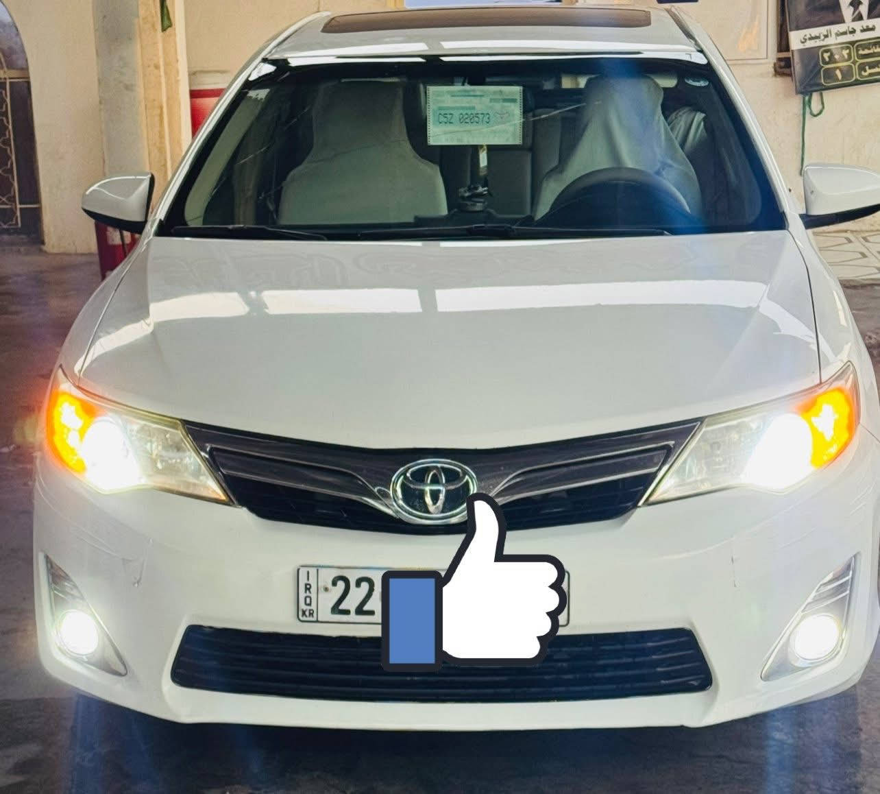 كامري 2014
محرك 6 سلندر
سيارة فول مواصفات ماشية 150
ضررها نص البنيد صبغ من فوك فقط 
اي قطعة ممفتوحة بيها
محرك وكير كفاله

السعر160
سيارة كامله من كل النواحي
رقم اربيل بأسمي تحويل او وكالة

مكانها بالصويرة

***********
