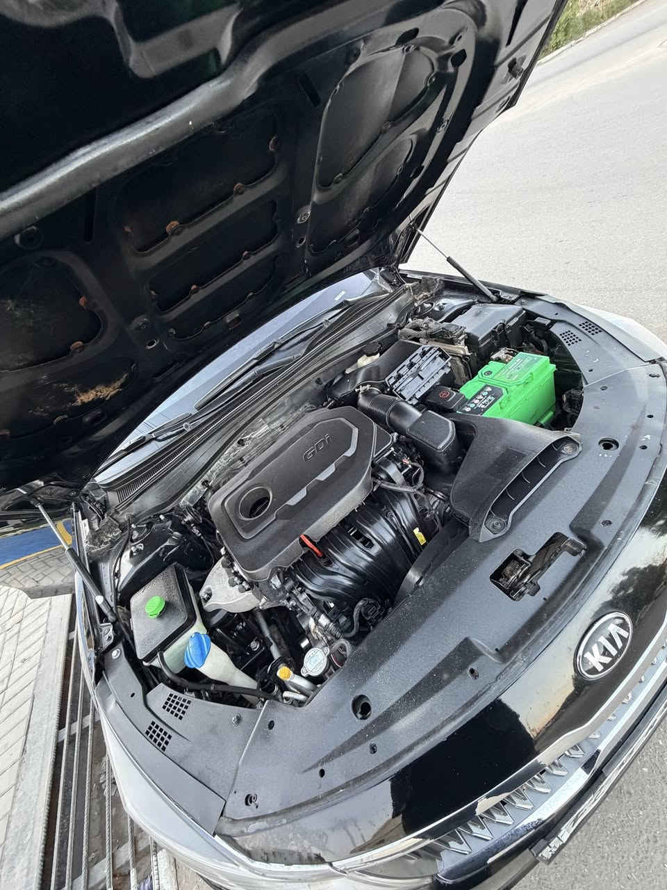 السلام عليكم
كيا اوبتيما 2016  رقم اربيل الجديد هزه وسنويه جديده بأسم شركه لا مطلوبه ولا عليها ضريبه وجداً مضمونه تحويل او وكاله 
......  
السياره حادثها فقط بنيد وضرر سطحي لا شواصي ولا لغد كفاله وصبغ گد شبر بلصندوق
علماً بأن السياره ماشيه 79 ميل 
علماً مكينه كير حداده كلشي نضيف بيها ومابيها اي نقص 
داخل بيجي 
شاشه 
تحكم استيرن 
بيع فقط 
سعر 120 وبيها مجال 
العنوان البصره المعقل
رقم الهاتف ***********
