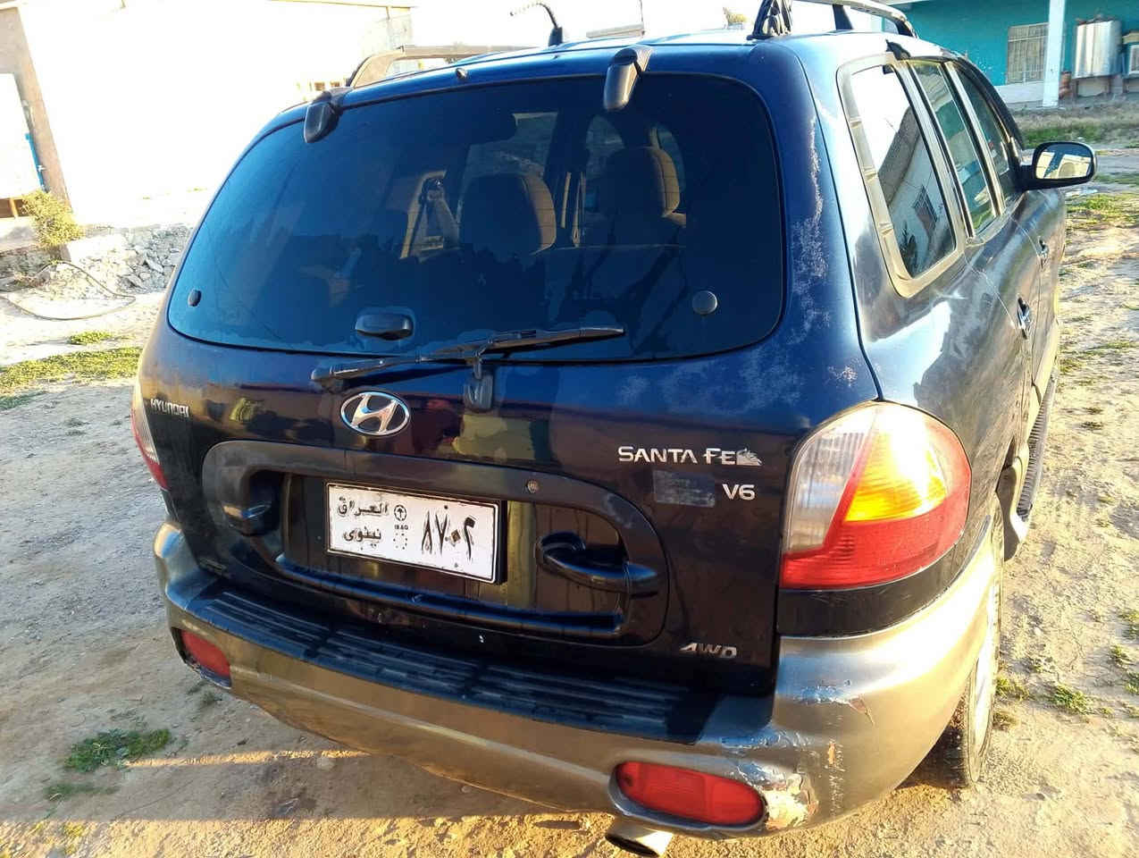 السلام عليكم ورحمةالله وبركاته سياره سنتافي موديل 2004واردامريكي محرك سته سنويه  منتيه ضرره چاملق وباب اريبكات ماكو ضرره بأمريكا بدون دواخل السعر60ورقه واذا مقدمه زينه ابيع والباقي مده معه كفيل يرهم يضاف سعره هذا رقمي 0782 486 9358 عل خاص
