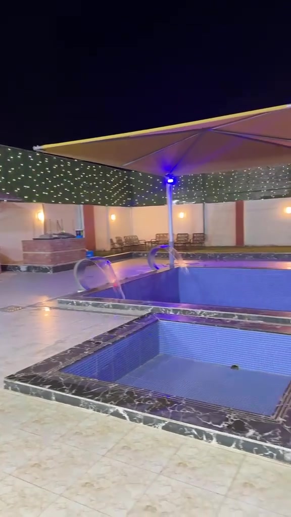 مزرعة ابو طيبة
يتوفر كافة وسائل الراحة😊

🔹مسبح كبير🏊🏻

🔹مسبح صغير🏊🏻‍♀️

🔹غرفة نوم وصالة كبيرة مكيفة🏘️

🔹مطبخ داخلي  و مطبخ خارجي 

🔹شواية سمك و كافة ملحقات

🔹مراجيح🎡⛱️مع العاب للاطفال 

🔹منضدة 🏓 

🔹فيشة 🕴🏻🕴🏻

🔹سماعة دي جي💃🏻

🔹شبكة انترنت 📶

🔹كهرباء 24 ساعة🚨🔌

📍موقع المزرعة صلاح الدين قضاء بلد

للحجز اتصل☎️📞

‏***********
