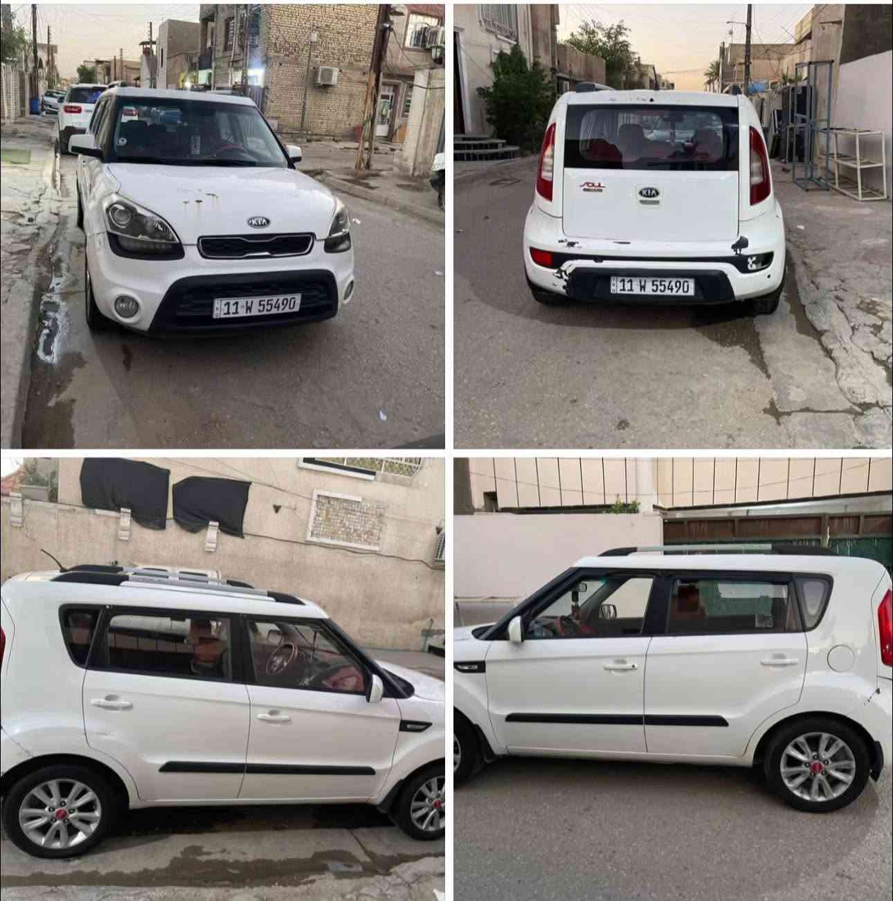 كيا صول للبيع سعر75 $ مناسب موديل 13مكينه بيها صوت خفيف رقم بغداد دولي سياره حلوه مال بيت بغداد الدوره ***********

