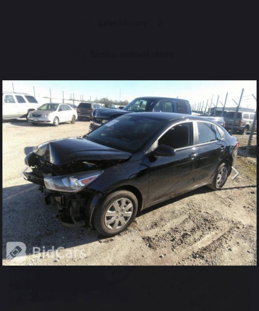 السلام عليكم كيا ريو 2022
حادثها موجود بالصور بامريكا وبالعراق حادثها صندوك 

محرك وكير شرط تدفى وتبريد تحكم استيرن مانع تزحلق 
بيها ضربه بالشاصي بالصندوك بس كلشي ما ماثر على السيارة

رقمها نينوى الماني باسم اخويه وياها كابون بانزين 

السيارة مانقصها شي اشغل وتنزل بالشارع 

سعرها 120
