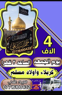 حملة • سيد علي • كربلاء