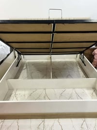 سرير دبل • مخزن تحت السرير • نظيف جداً