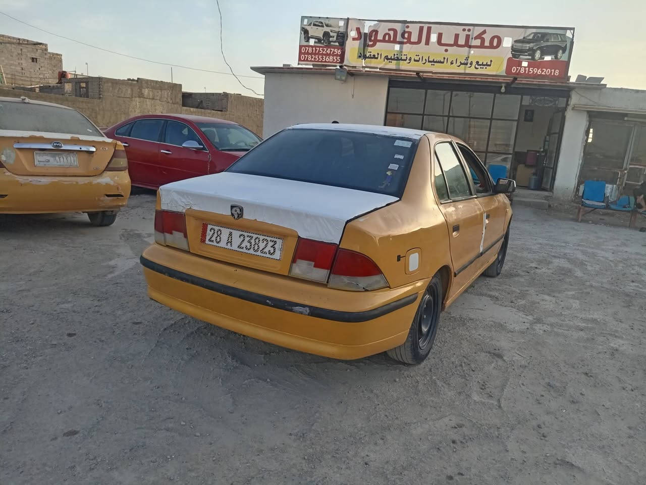 سمند تكسي ٢٠١١ محرك كير انظاف
كهربائيات شغاله دواخله نظيفه حداديه تخم تاير جديد
السعر ٢٣ ورقه وبيها مجال الشراي بسمه مصفره
مكتب الفهود لبيع وشراء سيارات
السماوه جربوعيه ثانية قرب سيطره
***********
