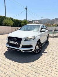 للبيع اودي q7 موديل 2014 ديزل (كاز) ستة سلندر 3.0 فور ويل  4*4 رقم شما...