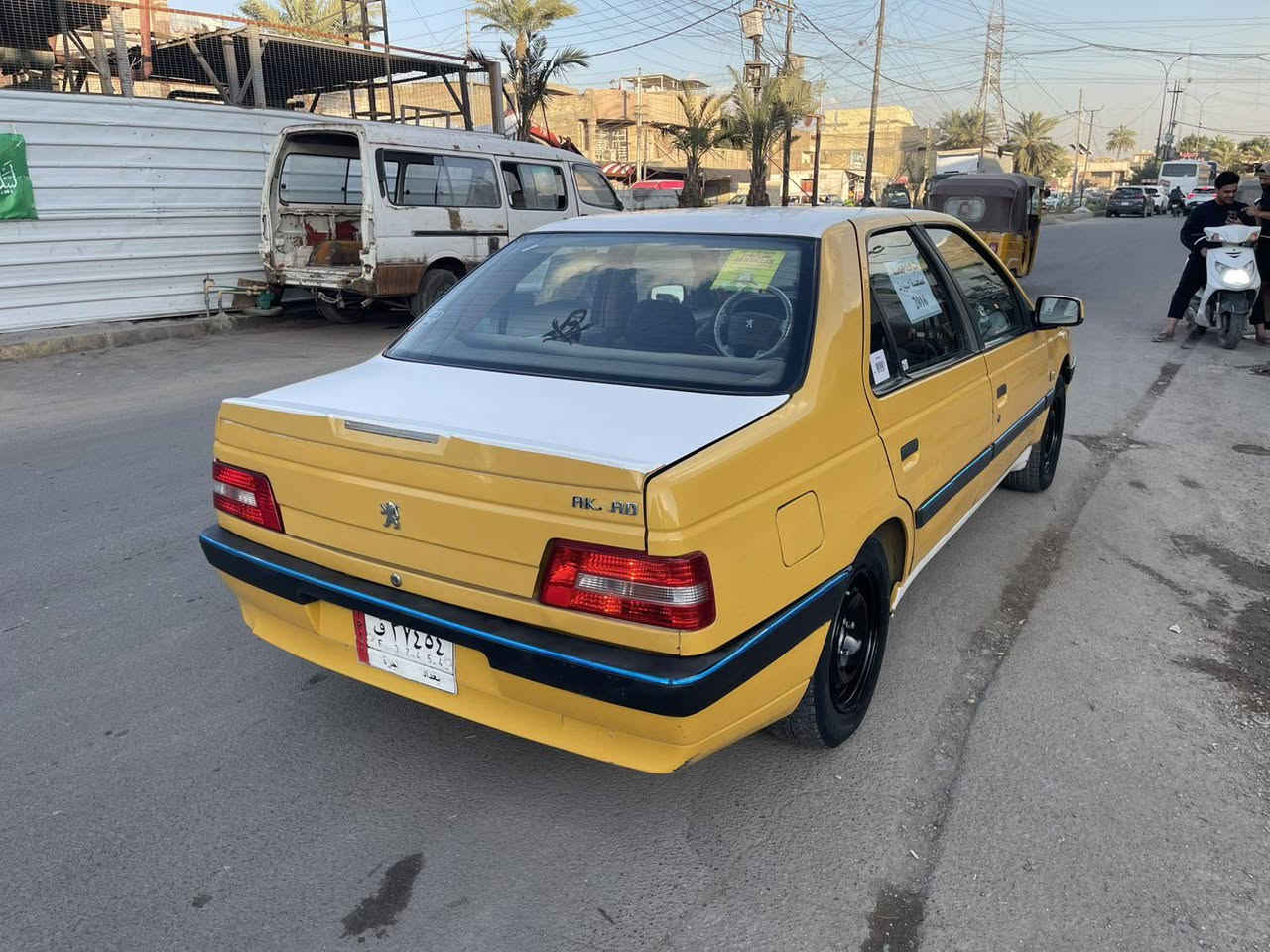 السلام عليكم بيجو 2016 كير ومكينه لاصرف ولا بخار صدر تايرات تبريد كله جديد بيها جاملغ صبغ بدون دواخل      شاشه تاب كامره حساسات بجم زنون دواخل لدات السياره جاهزه من كلشي والف مذب عليها مكانها بغداد السعر 39 وبيها مجال ***********
