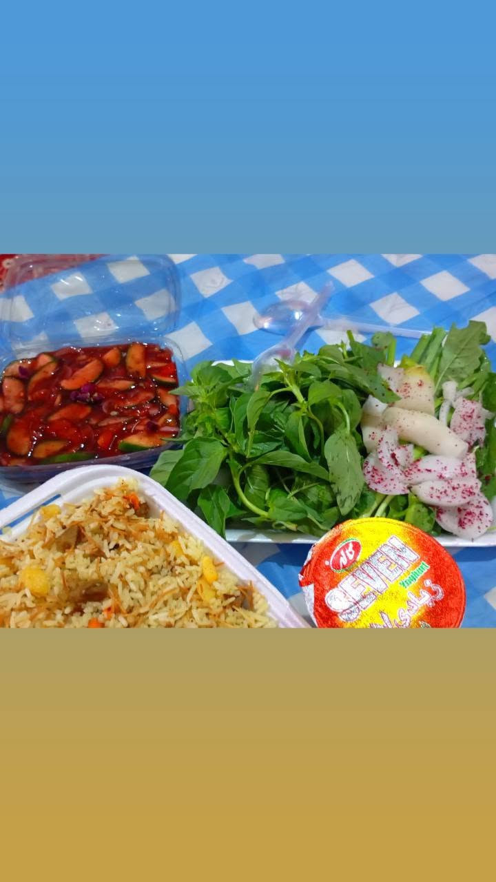 بسم الله 
الحمدلله على نعمه وفضله
من رزق الله لبيتكم 🌿

غدانا اليوم 🍛
برياني بيتي + كيكه العصرونيه 
 بهاراتنا الخاصة 💜
الطعم الاصلي والريحة توصل من بعيد

ينقدم مع مخلل وخضرة و زبادي

نطبخ يومي وطازج
يتوفر تجهيز  للعمال.. وشركات... 
🚚 توصيل داخل الشطرة
للحجز والاستفسار مراسلة الخاص لطفآ 🥰

#برياني_شطرة #طبخ_بيتي #وجبات_غداء #الشطرة #اكل_بيت


**إذا كنت صاحب هذا الإعلان وتريد حذفه لأي سبب، رجاءا أرسل رسالة إلى الدعم الفني**