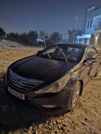 للبيع سوناتا 2013 ماشيه 152الف فول مواصفات 1/1 حادثه الجاملغ الامامي ا...