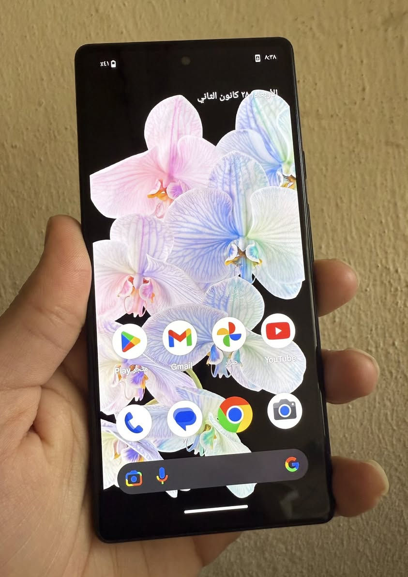 كوكل بكسل 6 ذاكره 128 جهاز نضيف لوك كله شغال مامفتوح سعر 225 الف مكاني بغداد ***********
