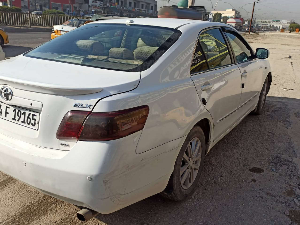 السلام عليكم
كامري 
موديل 2008
وارد خليجي
رقم دهوك الدولي 
كابون بأنزين الكتروني 
محرك وكير شرط 
محرك 2400 ما مفتوح مال كصه 
سياره بدون صبغ بيها بارد فقط موضح بالصور السونار 
شرط التحويل 
السعر 105$ وبي مجال

🛑قفل سعر بالتليفون ماكو تعال شوفها وادفع سعر اليعجبك 

🛑ملاحظه مهمه
 يرجى الاتصال من  الساعه 9 صباحأ إلى الساعه 9 مساء
#العنوان موصل الجديده شارع بغداد مجاور سنتر بغداد
#مكتب ال رزان للسيارت
***********
***********
