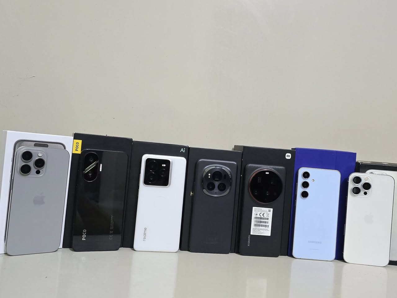 متاح مجوعة اجهزه نضافه 100بل 100 وضمان مكفوله من كلشي شرط الفحص مكاني كربلاء للتواصل على الرقم  *************************** خدمت التوصيل متوفره
ايفون ١٥ برو ماكس ذاكره ١ ترا بطاريه ٨٦ الحهاز وتر ومكفول من كلشي اخو الجديد سعره 1100

ايفون ١٥ بروماكس ذاكره 512 اخو الجديد بطاريته ٨٦ السعر 1050 مكاني كربلاء الجهاز وتر ومكفول من كلشي 

شاومي 15الترا ذاكره 512 الجهاز نضيف غراض كامله مكفول من كلشي سعره 1075

ريلمي جيتي 7 برو الجهاز اخو الجديد شخط مابي مكفول من كلشي غراض كامله سعره ٦٥٠ 

كلكسي s24FE الجهاز نضيف كلش مكفول من كلشي شط الفحص سعره 425 قفل 

بوكو F7  غراض كامله مستعمل كم يوم شخط مابي مكفول من كلشي غراض كامله سعره 400

هونر ماجك 6برو ذاكره 512 الجهاز مكفول من كلشي غراض كامله سعره 700 الجهاز جديد غير مستخدم فقط مفتوحه الكترتون

ايفون ١٣ بروماكس الجهاز مكفول وتر غراض كامله شرط الفحص سعره ٦٧٠

 جميع الاجهزه مكفوله من كلشي وشرط الفحص والسعر بدون عمله لكول الاجهزه توصيل اكو
