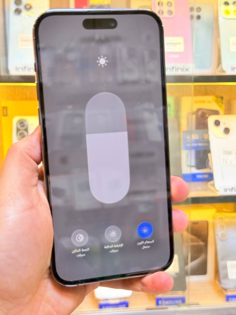 🌙🌙 عروض شهر رمضان  🌙🌙
ايفون 14 بروماكس ذاكره 256 بطاريه 92  لون مميز نضافه 100‎%‎ ايسم حاله حال الجديد  ممبدل بي شي وتر بروف عل حاسبه كله نورمل وبي ضمان 5 ايام فحص واستخدام  مكاني بغداد البياع شارع 13 مركز الريس للموبايل 
السعر 750الف    
***********
