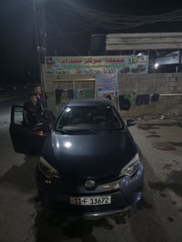 كورلا موديل ٢٠١٥ كير مكينه مكفولات  حادثها باب عكس سايق مبدل تبريد صدر...