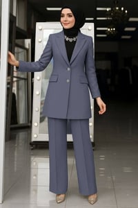 سترة مبطن • دبل انكليزي • مقاسات ٤٢-٥٠