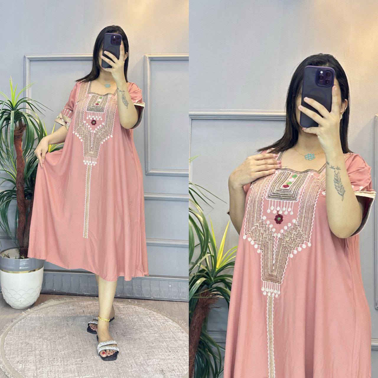 شلحة نسائية كشمير مطرز 
شرط الفحص مابتشيل بلغسل
القياسات 2xl. 3 xl. 4xl. 5xl
للطلب ع الخاص او واتس اب ***********
متوفر خدمة توصيل لكافة محافظات العراق 🚗 🚗
