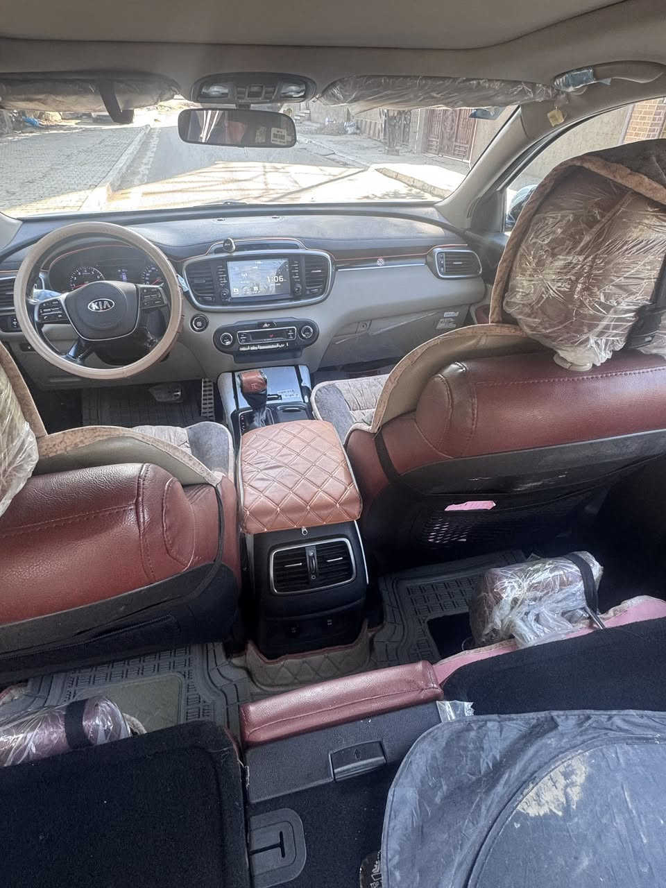 كيا سورنتو 2019خليجي
السياره جديده ربع ماتصرف عليها 

كفاله عامه من التبديل والصبغ والبارد والشخط 

رقم بغداد الجديد 

تحويل مباشر بسمي

مواصفات 

1_حجم محرك 6سلندر كفاله

2_تحكم أربع جهات 

3_كروز سرعه (تحكم سرعه بالستيرن) 

4_شاشه بلاديه لمس (سايد بريك بصمه) 

5_ شاشه ترحيب (((( اريل نفكيشن))))

6_يدات نيكل بلادي 

7 منظومه زنون بلادية 

8_لدات امامي خلفي 

9_علامه سورنتو بالدوسه 

10_مري جانبيه شفط كهربائي 

11_كشنات جلد بلادي قرميدي

12_بصمه تشغيل +بصمه ابواب 

13_ أشاره ترحيب باليدات عند الاقتراب 

11_كشنات كهرباء عدد 2 

15_حساسات امامي وخلفي 

16_لايت ثلاث عدسات بلادي (((((دبل شفتات )))))

17_انظمه قيادة عدد 4

18_ 3قطع تبريد 

19 _سبعه راكب (((((دبل شباك)))))

20_صندوق كهربائي 

21_عدادالكتروني مو عادي))) ((((4كامرات ))))

22_بانوراما مو حديد 

23_بردات خلفيه بلادي 

24 _جام اتو +حاكيه بلوتوث 

25 _ويل ستيل حجم 19 (((تخم تايرات جديد)))

26_شحن واير ليس 

27_ سيارهماشية ٦٨حقيقي شرط الفحص 

30 _سياره جديده بمعنى الكلمه واحله من الصور 

31_ اعتذر عن مراوس فقط بيع 

32_صدر شركه مامبدل شي

33_ سياره سبير مانازل شركه

سياره جديده السعر ٢٥٠(***********)
