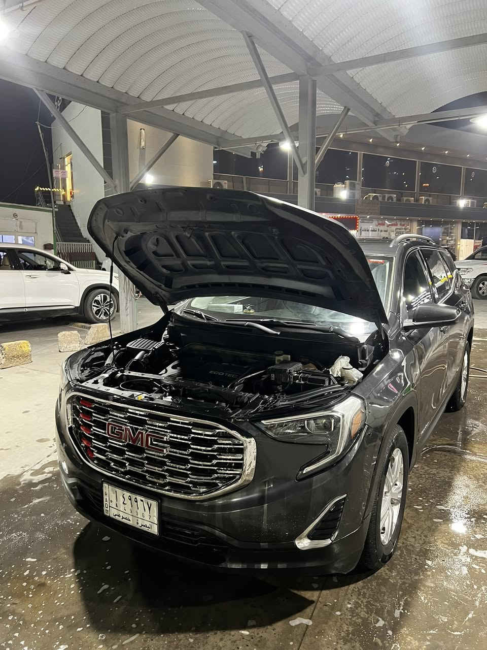 جمسي تيران موديل 2019 مواصفات sle معروفه محركها 1.5 تيربو المحرك بي تبخير وتنقيص قليل هذه معروف بل تيربو السياره جاهزه من كلشي شغل واطلع كير 9 نمر السياره باسمي تحويل ثاني يوم مكاني البصرة للبيع او المراوس السعر 160 وبيهه مجال للتواصل ***********
