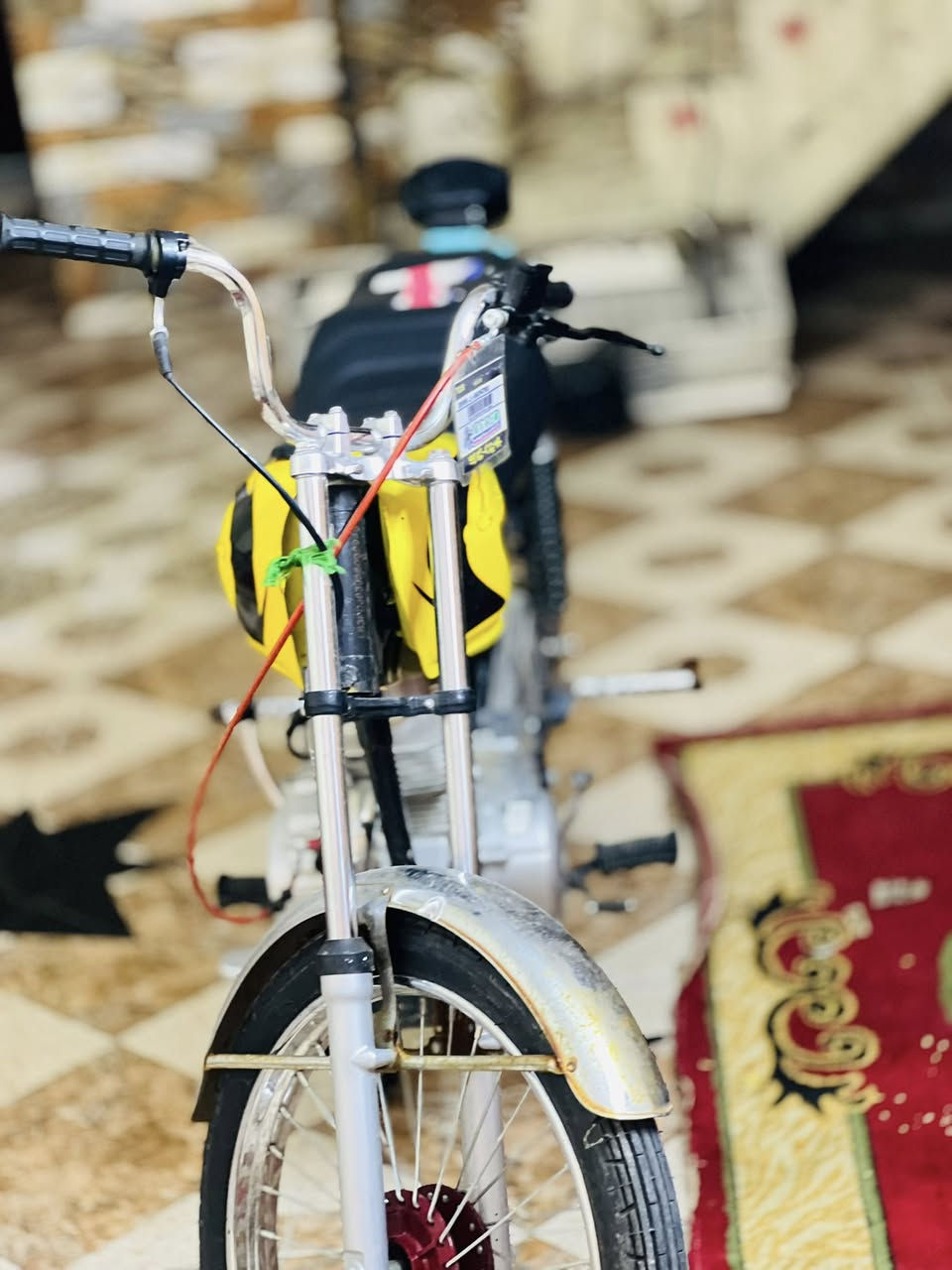 سلام عليكم شباب دراجه لبيع يراني محرك جديد الهاتف   دراجه نامه ***********
