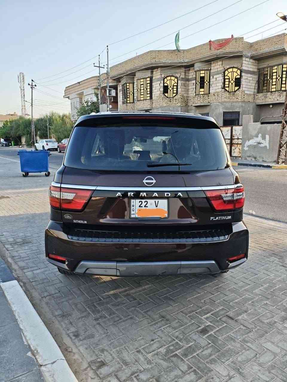 نیسان ارمادا 2022 بلاتينيوم وارد امريكي
السلام عليكم

نيسان ارمادا 2022 أعلى فئه بلاتينيوم وارد امريكي ماشيه 79 الف كيلومتر وقابله للزيادة السياره فول مواصفات داتا شو وشاشه كبيره وخمس كاميرات ذاكرة كشن وكشنات جلد تدفئه وتبريد وشاشات خلفية بلاديه وكشنات خلفيه منفصله VIP ومقاعد الصف الثالث قابله للطي كهربائيا وغيرها من المواصفات الكثيره السياره بيها تبديل بنيد وجاملغ الأيسر ومصلحه تصليح درجه اولى السعر 340 ورقه وبيها مجال

للاستفسار اضغط لإظهار رقم الهاتف ***********
