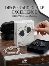 KZ-ZS10 PRO X  ​تقنية الهجين (Hybrid Technology): تحتوي على 10 محركات ...