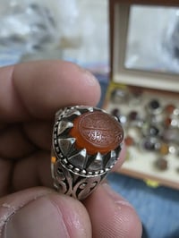 عقيق يماني • آية قرآنية • صياغة يدوية