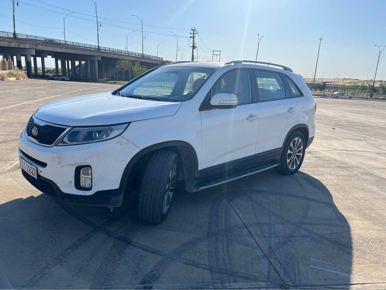 سلام عليكم 
كيا سورنتو 2014 
ماشية ١٨٥ 
حار بارد مابي ضربات خفيفه مكفولة من صبغ
تبريد فول 
مواصفات فول ماعدا بانوراما 
دفتر بنزين موجود 
سنوية ٣٠
٤ سلندر
سيارة مال بيت 
محرك متبدل بلاد شرط 
***********

السعر 157$ كركوك, العراق
