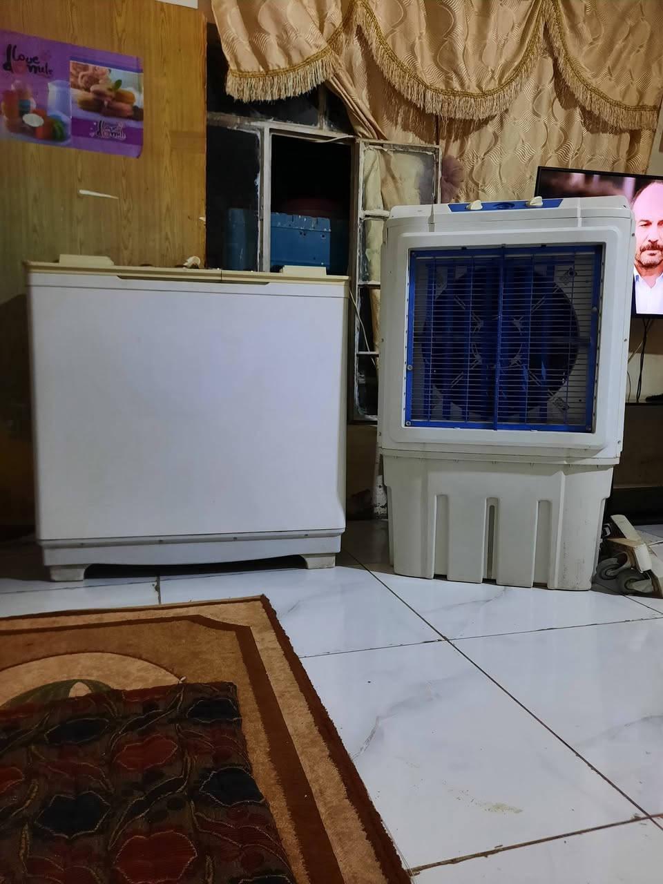 السلام عليكم مبرده  وغساله للبيع مبرده شغاله  سعرها ٣٥ بيها مجال  والغسالة تشتغل بس النشافه عاطله  هم سعرها ٣٥ وبيها مجال


**إذا كنت صاحب هذا الإعلان وتريد حذفه لأي سبب، رجاءا أرسل رسالة إلى الدعم الفني**