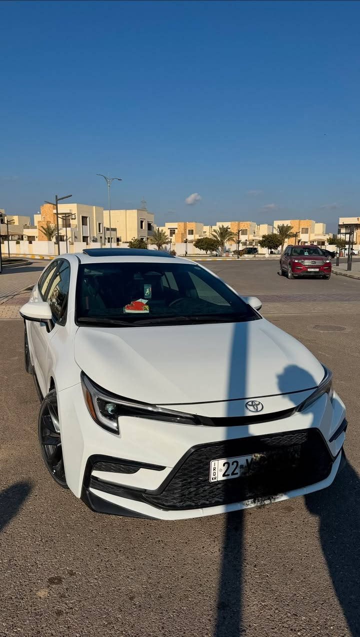 السلام عليكم ورحمه الله وبركاته
كورلا موديل 2023 وارد امريكي. بانزين فقط
‏SE فئة
محرك 2000
ماشيه 8000فقط
سيارة جاهزة وجديدة
مواصفات
فتحه سقف 
بصمة تشغيل
بصمة ابواب
صندوق بصمة 
رادارات وتوقف ذاتي 
تحكم مرايات جانبيه 
إشارة بال مرايات جانبية 
تحكمات فول
وضعيات قيادة نورمال - وسبورت - وأيكو 
ضررها جاملغ بدون دواخل مثل ماموضح بالصوره 
الرقم اربيل باسمي و سنويه جديده 
السعر 167 
الاستفسار الاتصال على الرقم او على الخاص 
***********
