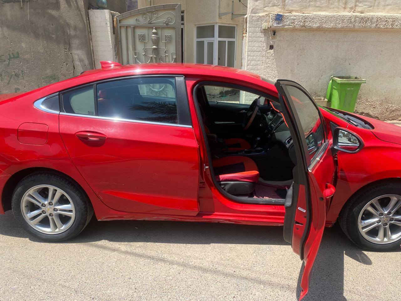 السلام عليكم
شوفرليت كروز موديل 2019 السيارة نضيفة حدادية جديدة مكفولة ماعدا ضربة بالبنيد محركها تيربو اربعة سلندر السعر 90 قفل مكانها السماوة 

*********** للاستفسار
