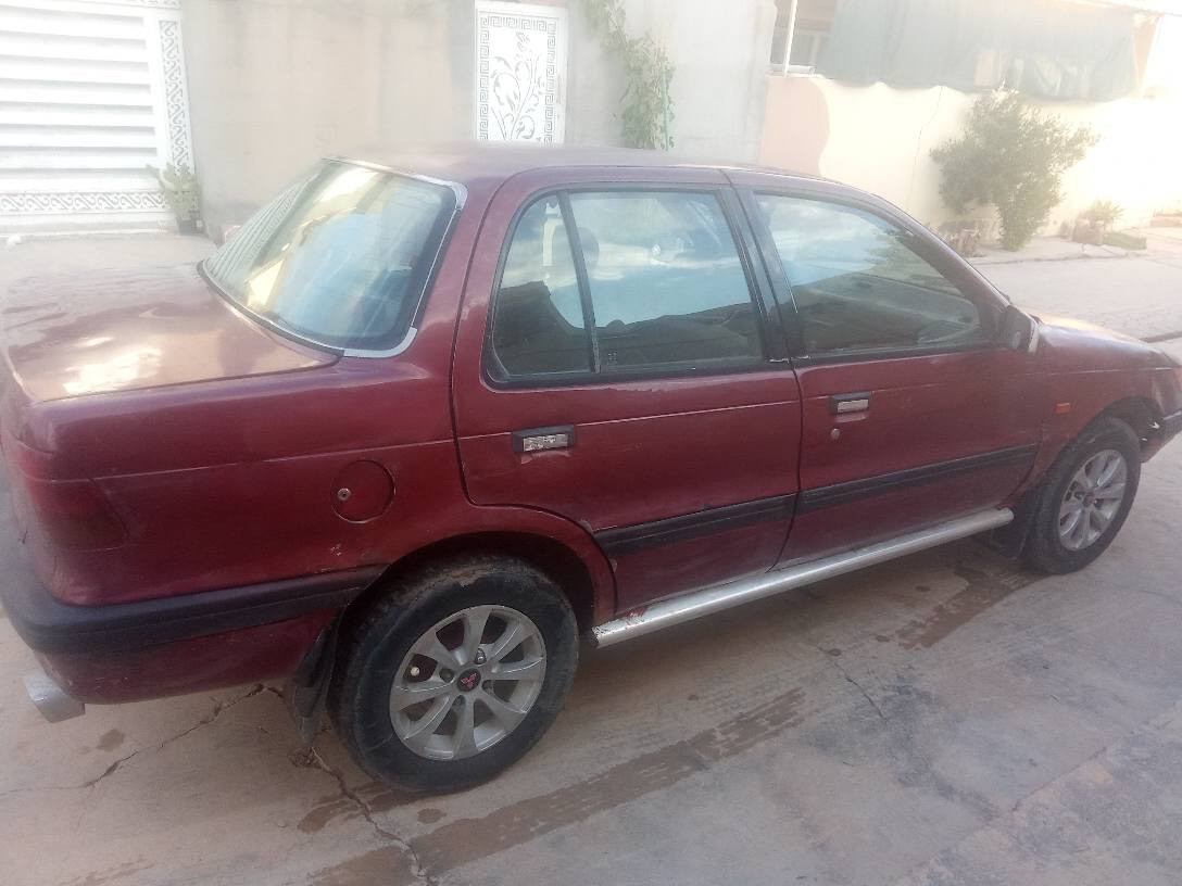 مسيبوشي لانسر 91 بشرط تحويل رقم كركوك سنويه ساقطه سياره بلاديه  ترايك وين متحب  بدون ضربه سعره 18 مكان ديالى خانقين رقمي *********** خناقين, ديالى
