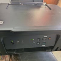 طابعة كانون g3470 حقن خارجي مستعملة قليل عداد وفحص النوزل مرفق بالمنشو...