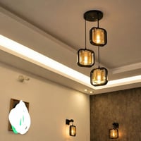 ثريه • ثريا • براكيتات • اضاءة منزلية • ديكورات • انارة • مستعملة نظيف...