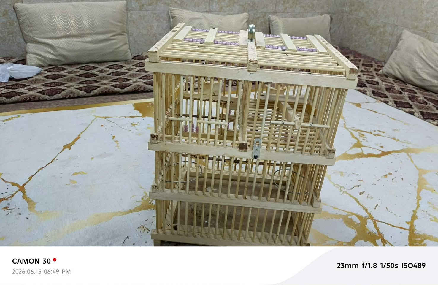 السلام عليكم قفص خشب للبيع
جراره وبي ثنين مصيادات وحده لاغيهه المكان نجف حي العسكري  السعر 25 وبي مجال خاص


**إذا كنت صاحب هذا الإعلان وتريد حذفه لأي سبب، رجاءا أرسل رسالة إلى الدعم الفني**