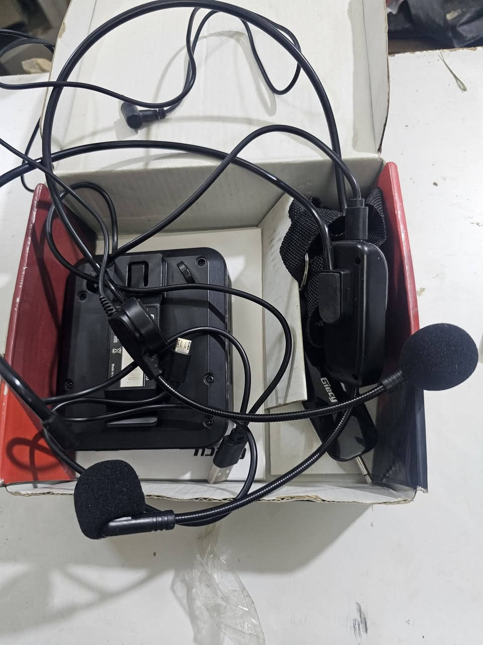 متوفر
مايك لاسلكى مال راس مع ملحقاته


**إذا كنت صاحب هذا الإعلان وتريد حذفه لأي سبب، رجاءا أرسل رسالة إلى الدعم الفني**