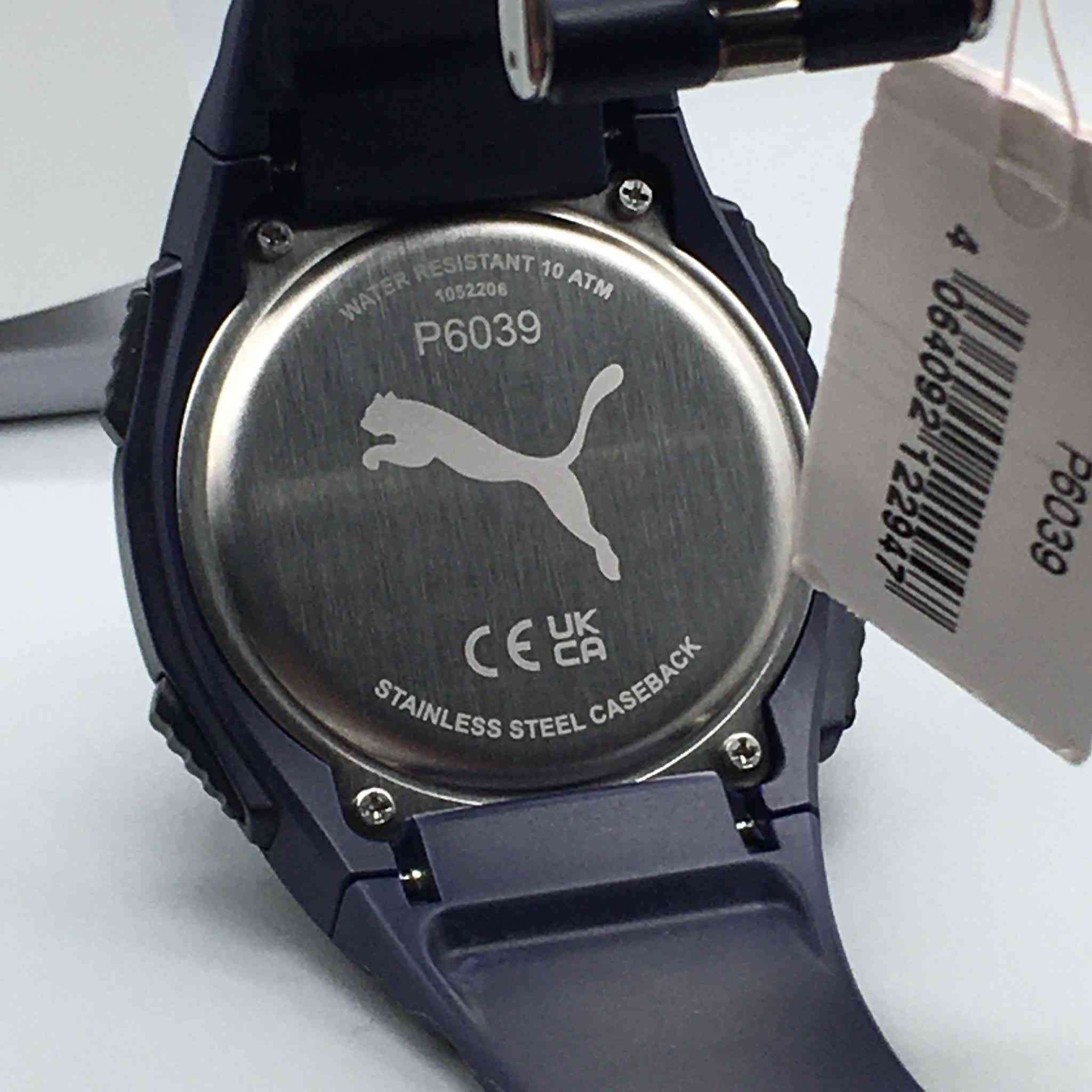 ساعه PUMA وكاله اورجينال نضافة 100‎%‎

قطر الهيكل 44 ملم

سُمك الهيكل 15 ملم

مقاومة للماء حتى عمق 100 مترا

غير مستخدم

يتميز طراز بوما 4 P6039 بميزاتٍ مثل عرض التاريخ، وساعة الإيقاف، والمنبه. كما تُتيح الإضاءة الخلفية قراءة الوقت بوضوح حتى في الظلام. بالإضافة إلى ذلك، يتميز ميناء الساعة بزجاج معدني مقاوم للانزلاق

———————————————-

يوجد توصيل 🚚 ( بغداد - محافظات العراق )

☎️رقم الهاتف : ***********

للحجز - دايركت
