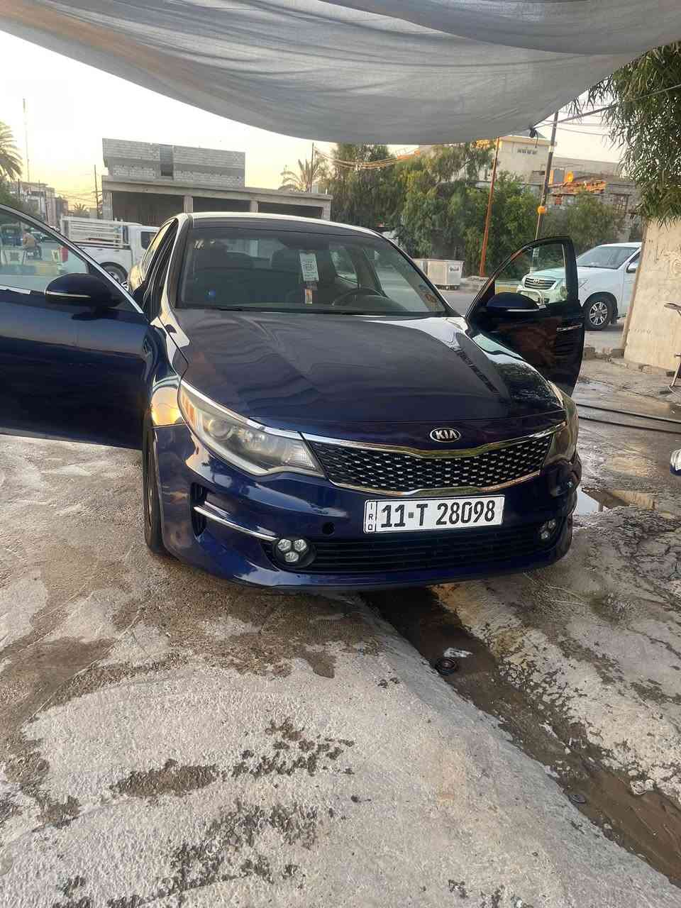 السلام عليكم كيا اوبتما 2017 حادثه كما موضح بصور ه ومصبوغ ويا الجاملوغات وبيه بارد بالهلال 

السياره جاهزه معلايه كازكيت 

بجم وخلف كبس سياره حلوه وجاهزه السياره بسمي 

السعر 117 وبيه مجال مكاني ديالى بعقوبه او بغداد 
الرقم ***********
