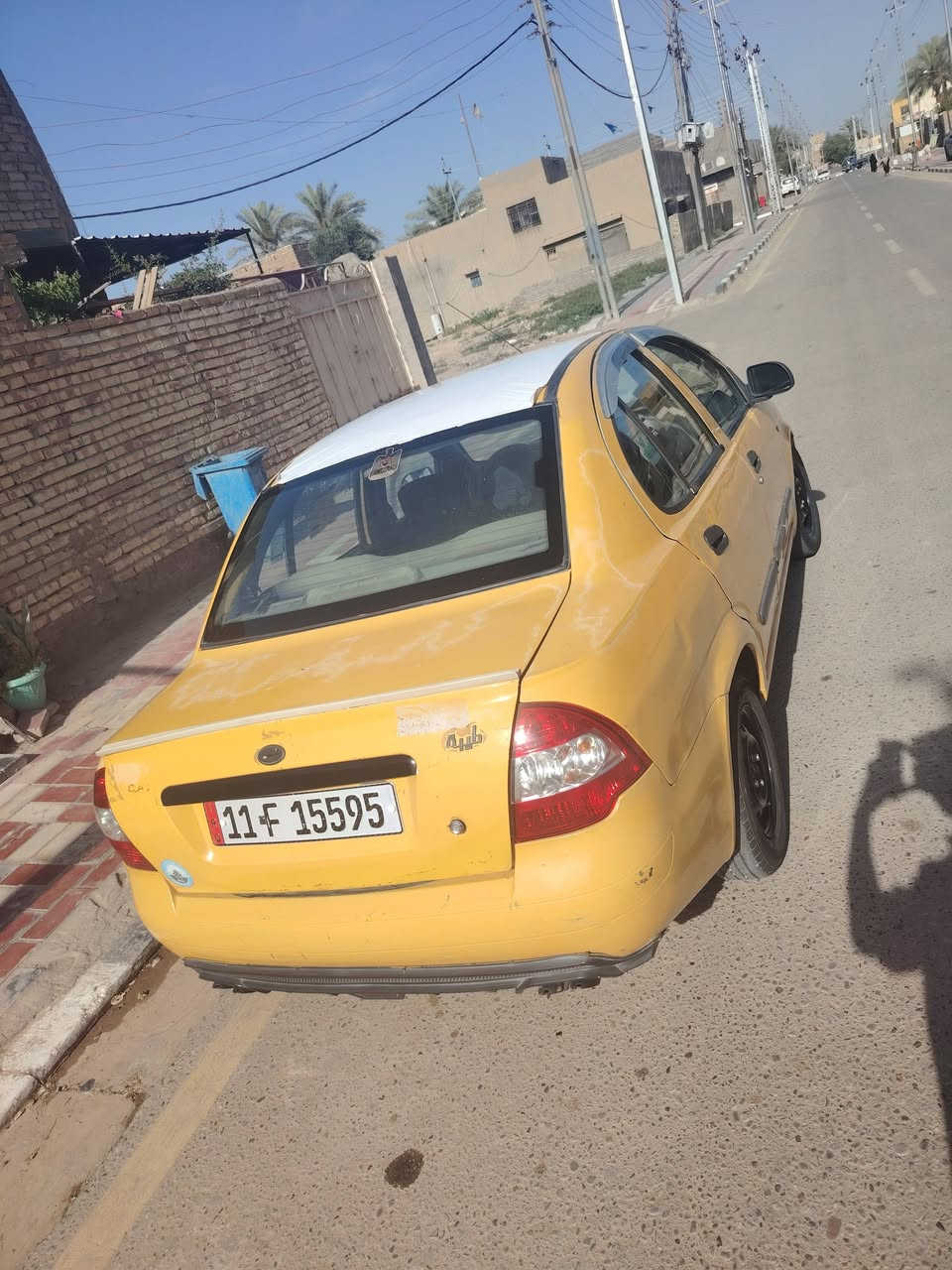 طيبة موديل ٢٠١٥
مصفره هيئة وغرامات
المكان كربلاء طويريج
***********
